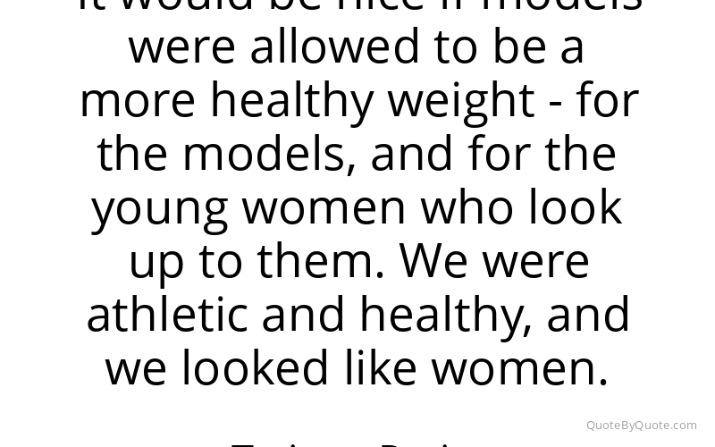 Preview image for this quote by Tatjana Patitz