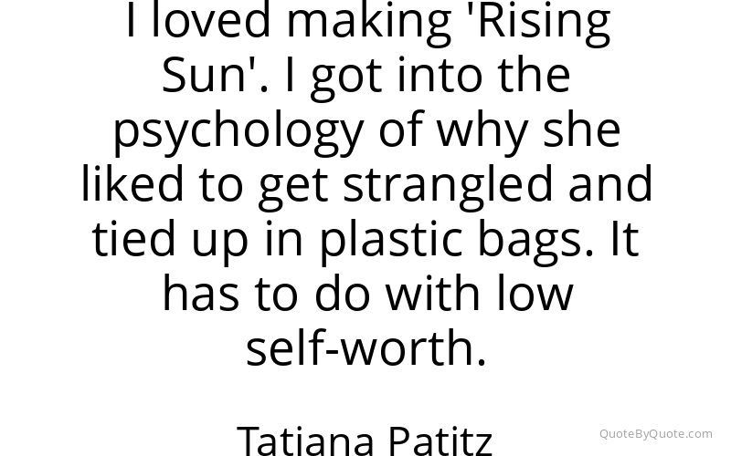 Preview image for this quote by Tatjana Patitz