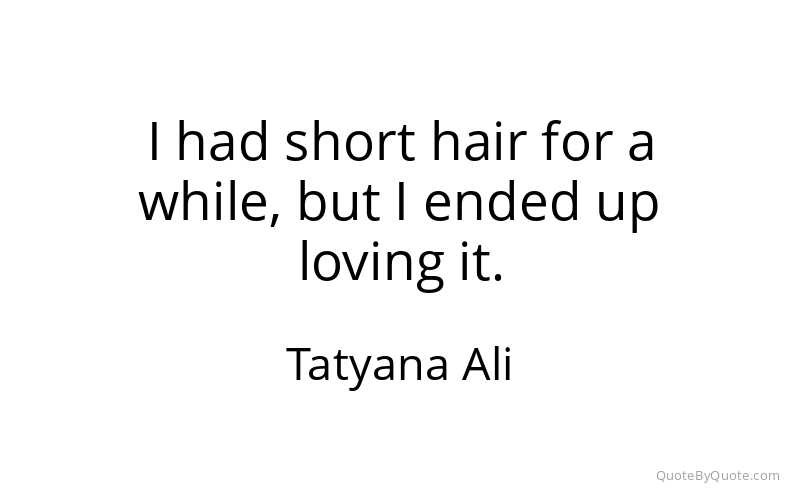 Preview image for this quote by Tatyana Ali