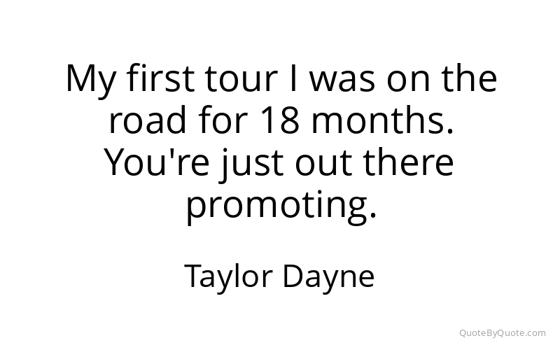 Preview image for this quote by Taylor Dayne