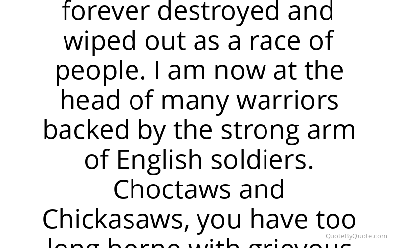 Preview image for this quote by Tecumseh