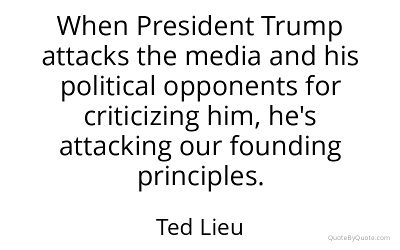Preview image for this quote by Ted Lieu
