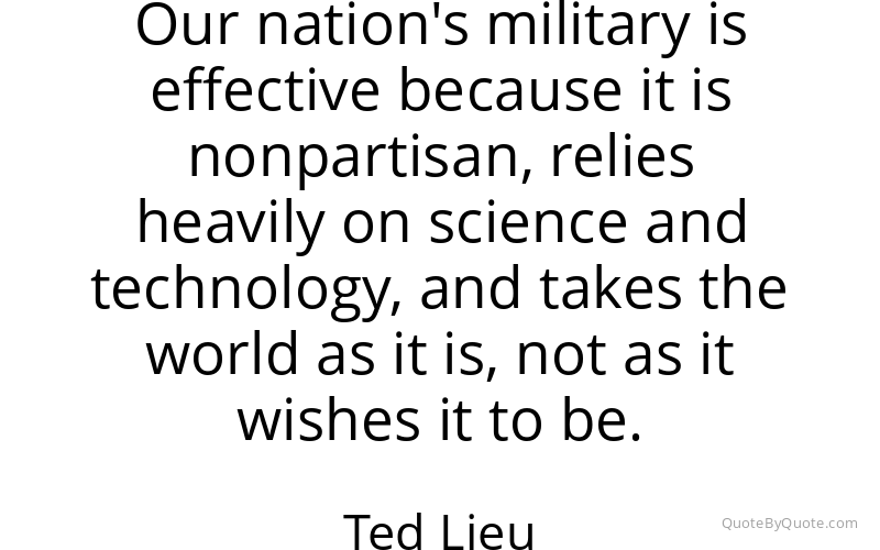 Preview image for this quote by Ted Lieu
