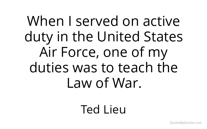 Preview image for this quote by Ted Lieu