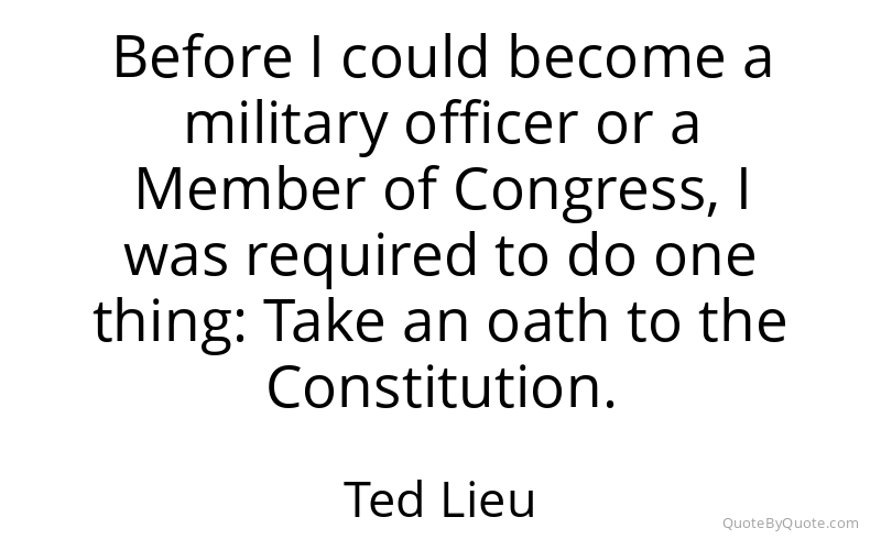 Preview image for this quote by Ted Lieu