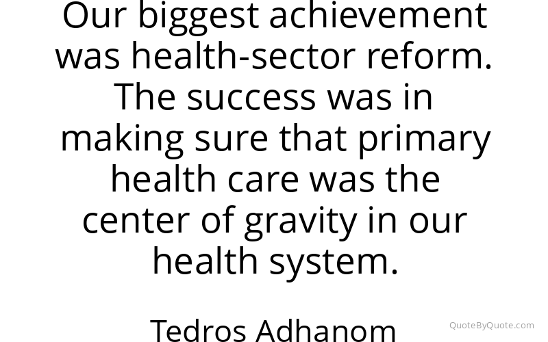 Preview image for this quote by Tedros Adhanom