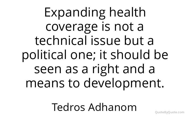 Preview image for this quote by Tedros Adhanom