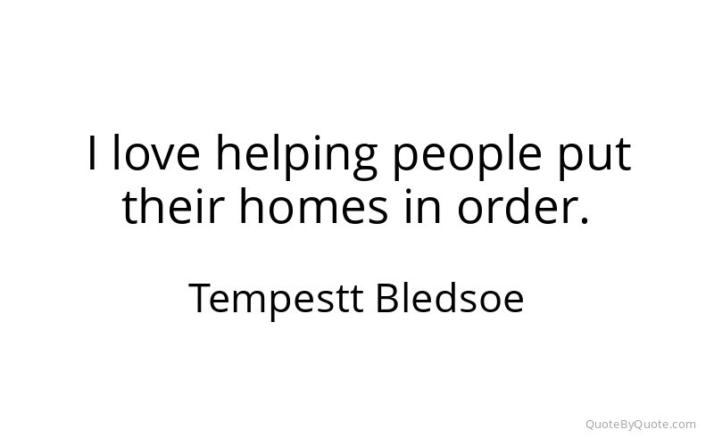Preview image for this quote by Tempestt Bledsoe