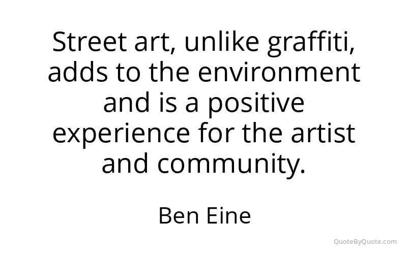 Preview image for this quote by Ben Eine