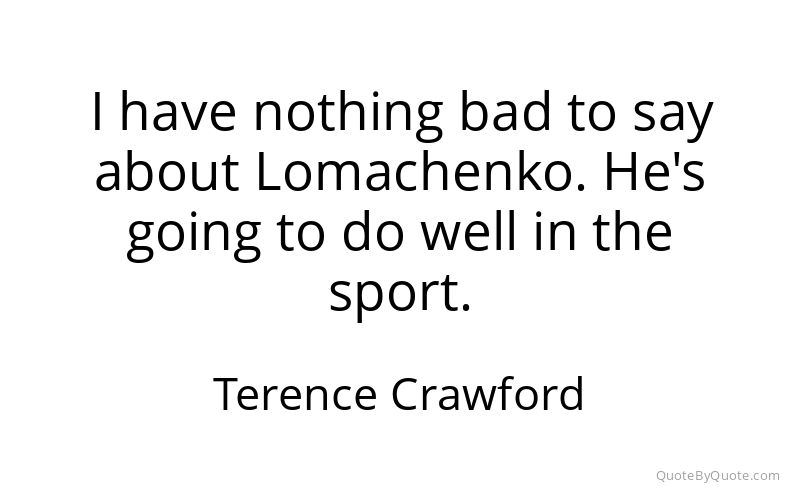 Preview image for this quote by Terence Crawford