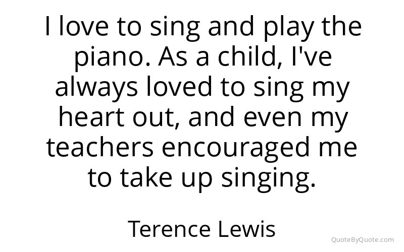 Preview image for this quote by Terence Lewis