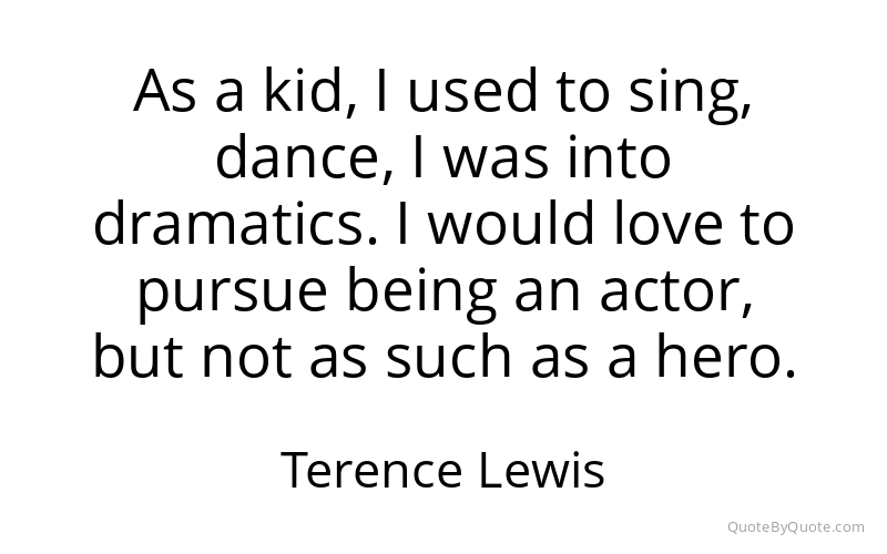 Preview image for this quote by Terence Lewis