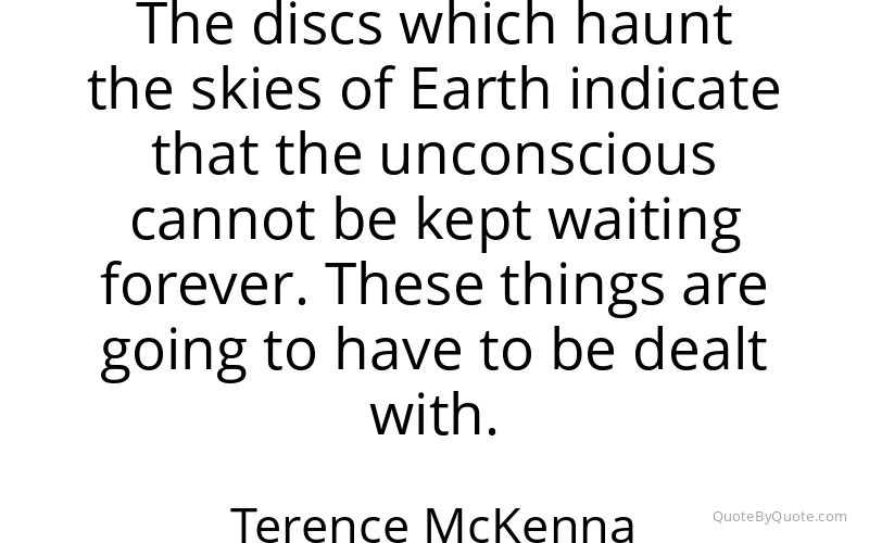 Preview image for this quote by Terence McKenna