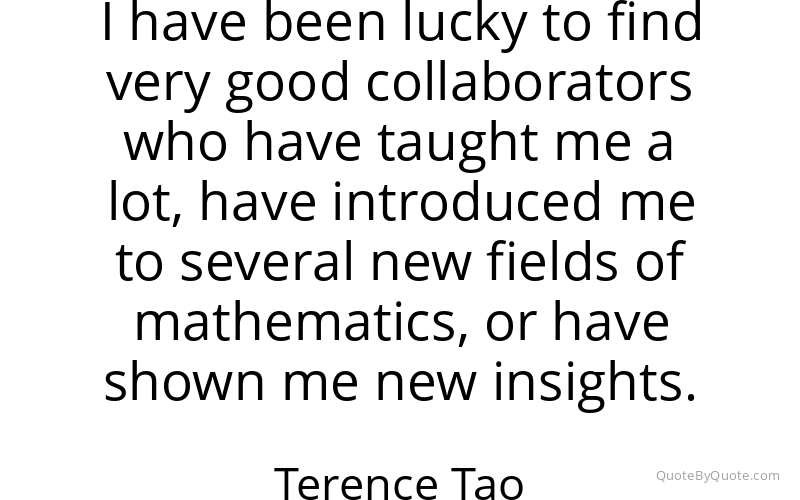 Preview image for this quote by Terence Tao