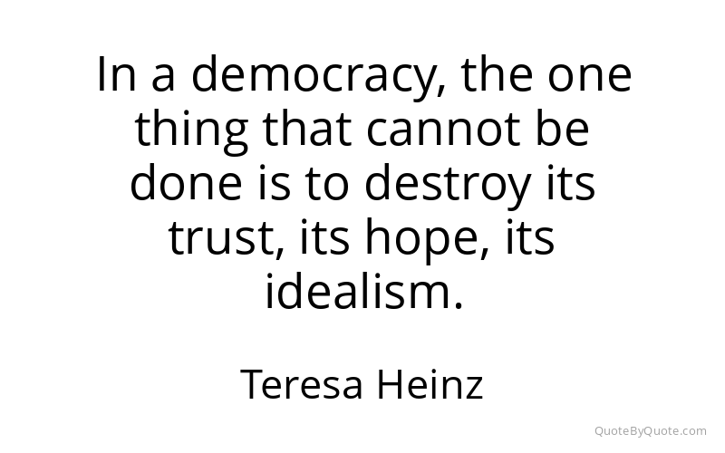 Preview image for this quote by Teresa Heinz