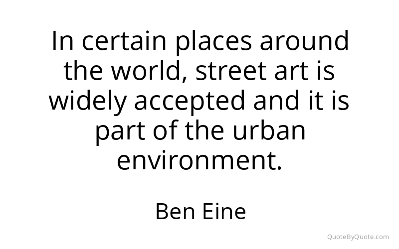 Preview image for this quote by Ben Eine