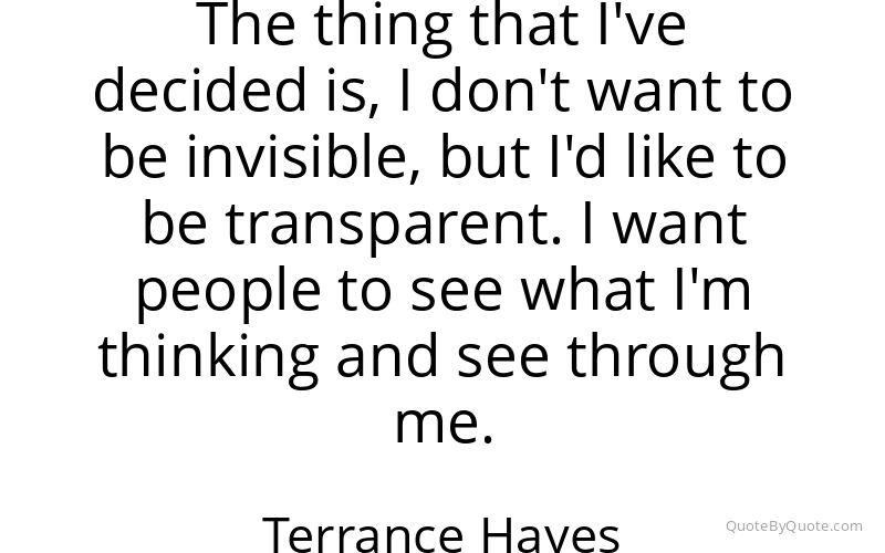 Preview image for this quote by Terrance Hayes