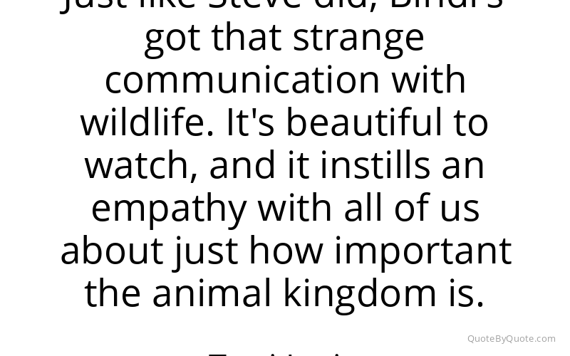 Preview image for this quote by Terri Irwin