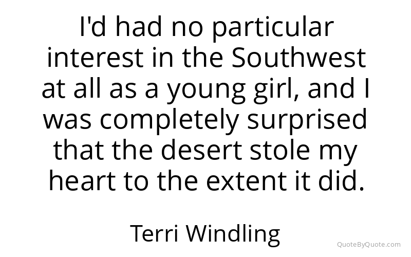 Preview image for this quote by Terri Windling