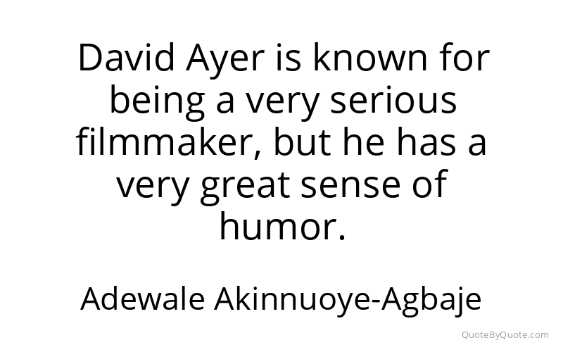 Preview image for this quote by Adewale Akinnuoye-Agbaje