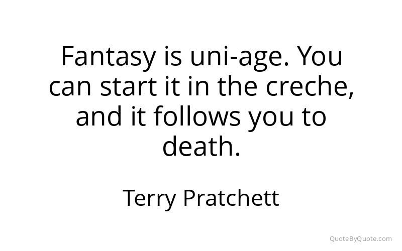 Preview image for this quote by Terry Pratchett