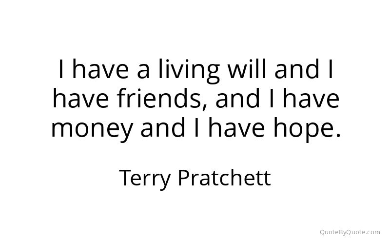 Preview image for this quote by Terry Pratchett