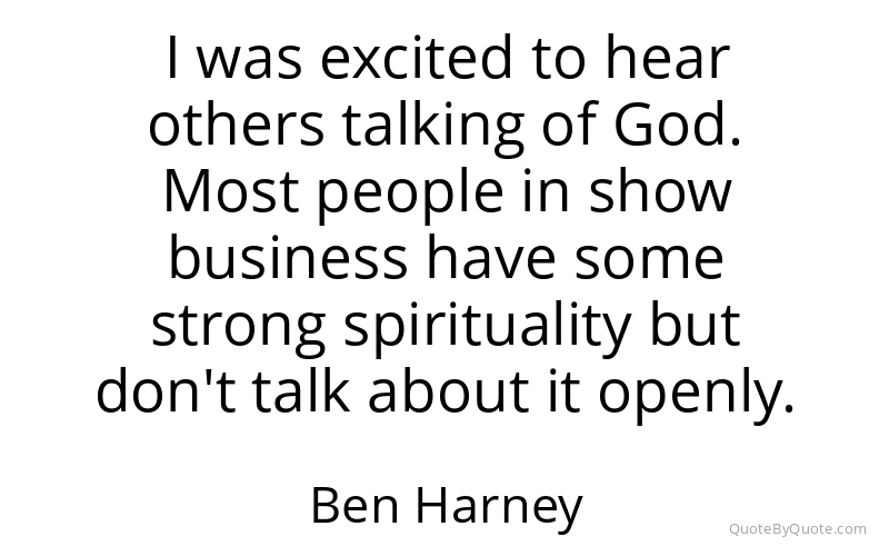 Preview image for this quote by Ben Harney