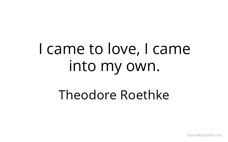 Preview image for this quote by Theodore Roethke
