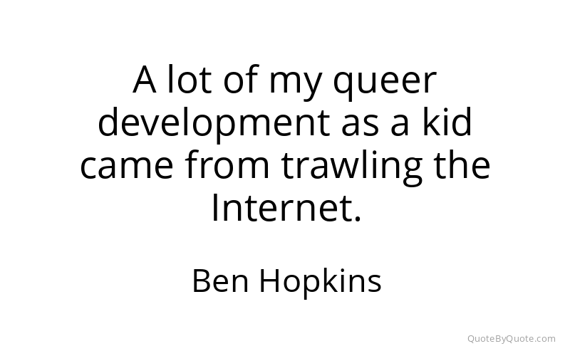 Preview image for this quote by Ben Hopkins