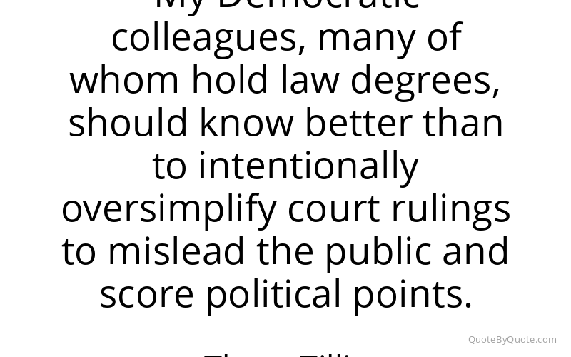 Preview image for this quote by Thom Tillis
