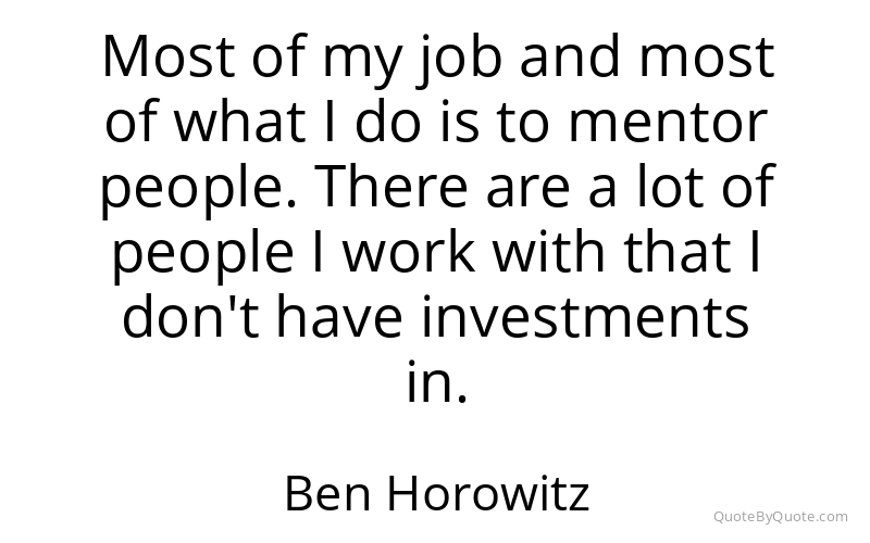 Preview image for this quote by Ben Horowitz
