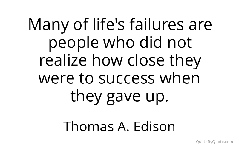 Preview image for this quote by Thomas A. Edison