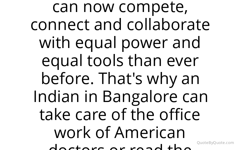 Preview image for this quote by Thomas Friedman