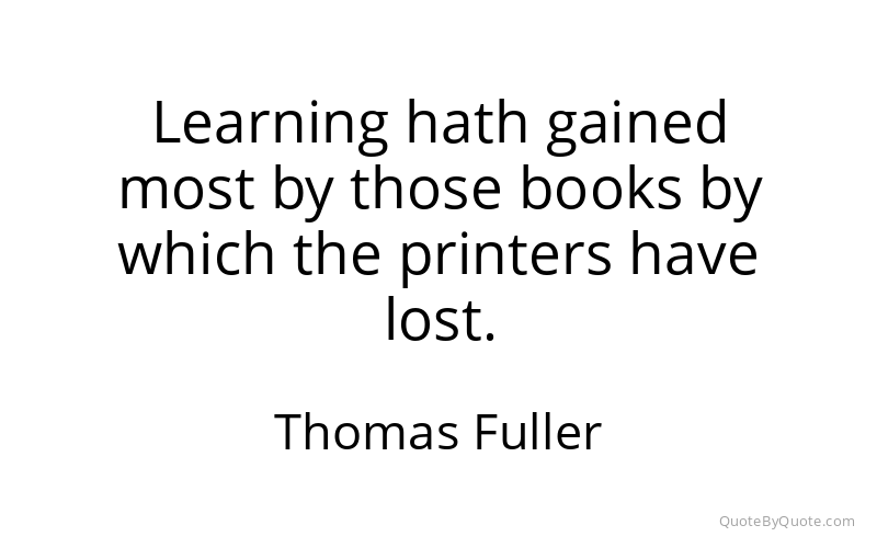 Preview image for this quote by Thomas Fuller