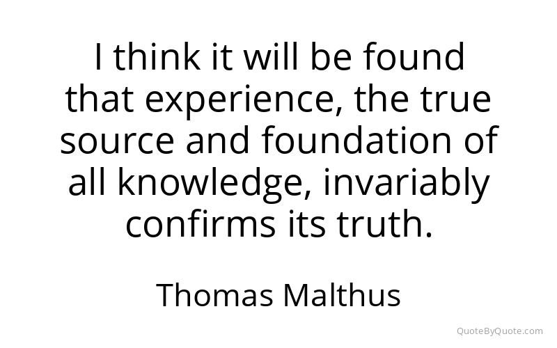 Preview image for this quote by Thomas Malthus