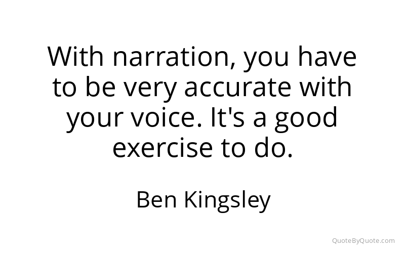 Preview image for this quote by Ben Kingsley