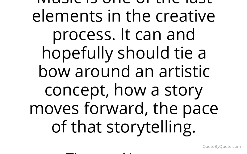 Preview image for this quote by Thomas Newman