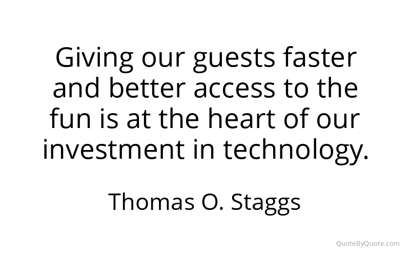 Preview image for this quote by Thomas O. Staggs