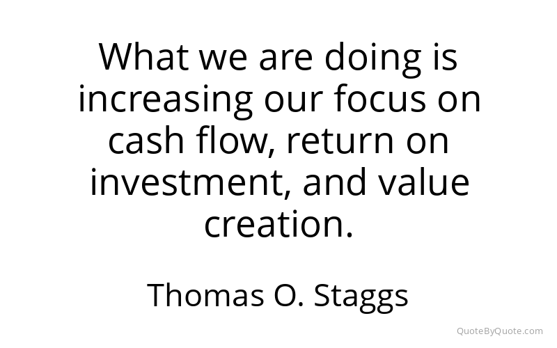 Preview image for this quote by Thomas O. Staggs