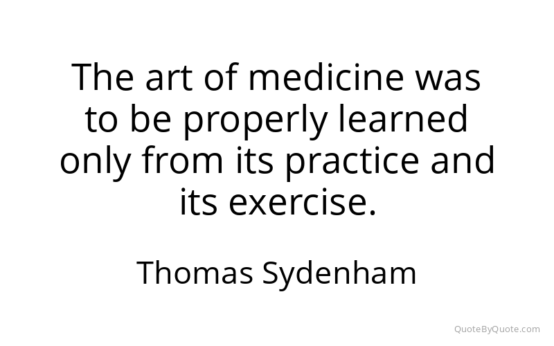 Preview image for this quote by Thomas Sydenham