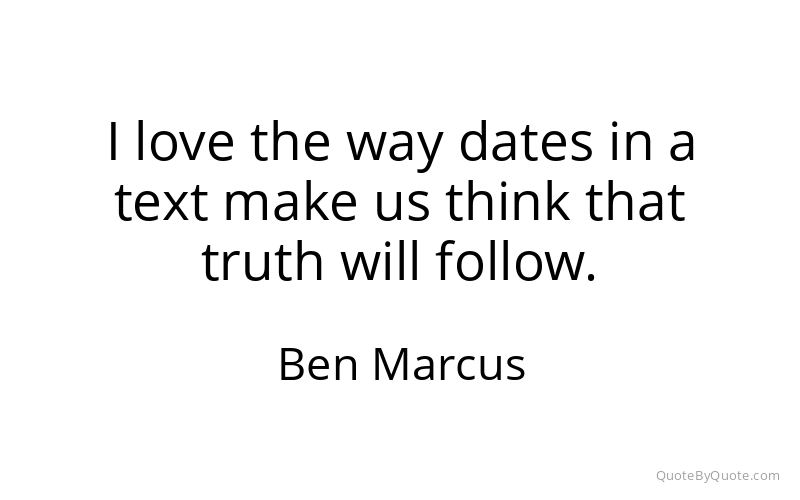 Preview image for this quote by Ben Marcus