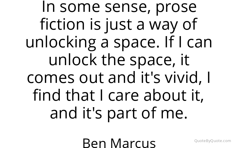 Preview image for this quote by Ben Marcus