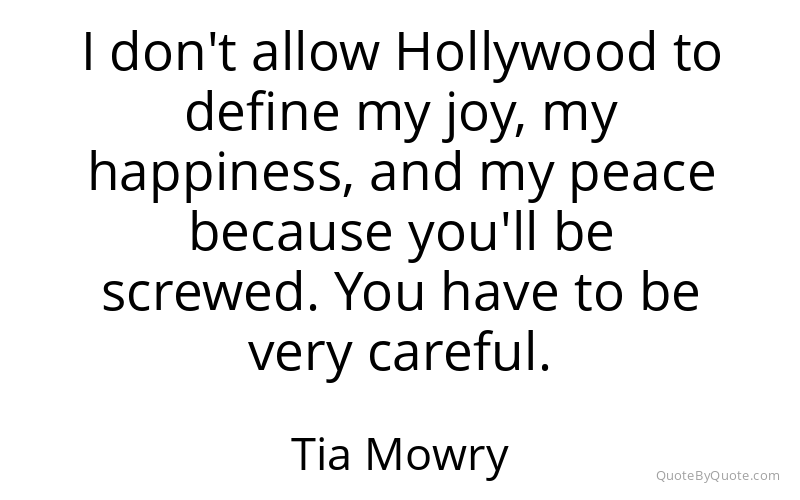 Preview image for this quote by Tia Mowry