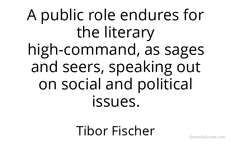Preview image for this quote by Tibor Fischer