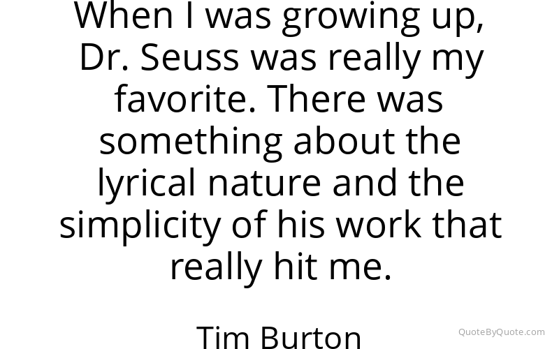 Preview image for this quote by Tim Burton