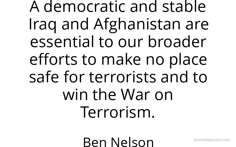 Preview image for this quote by Ben Nelson