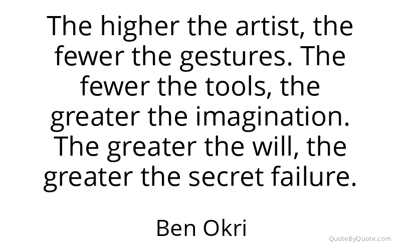 Preview image for this quote by Ben Okri