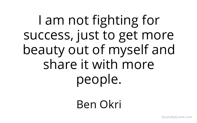 Preview image for this quote by Ben Okri