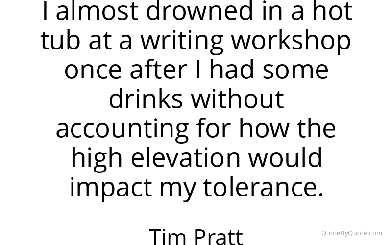 Preview image for this quote by Tim Pratt