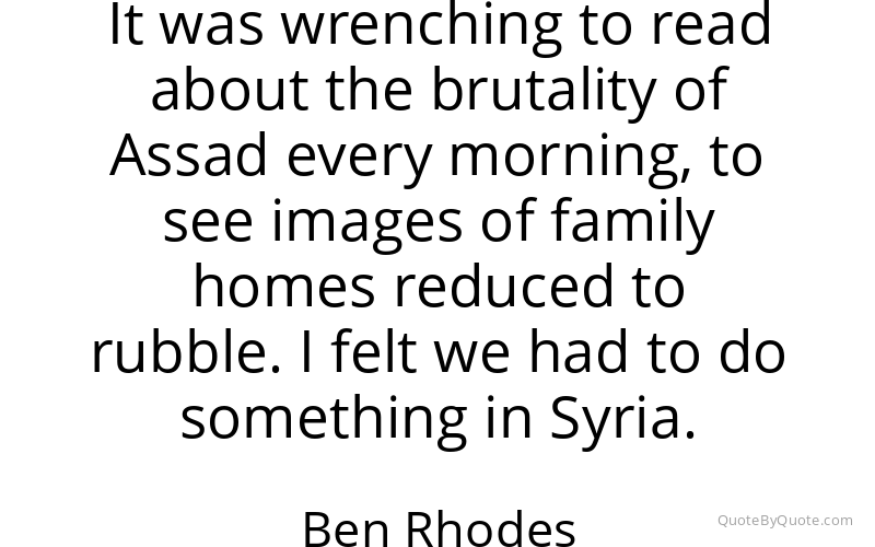 Preview image for this quote by Ben Rhodes